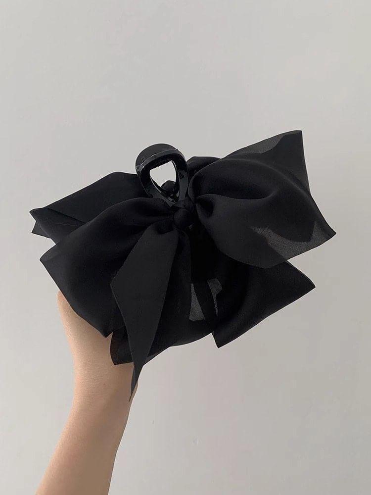 Plain Bow Hair Claw Product Image