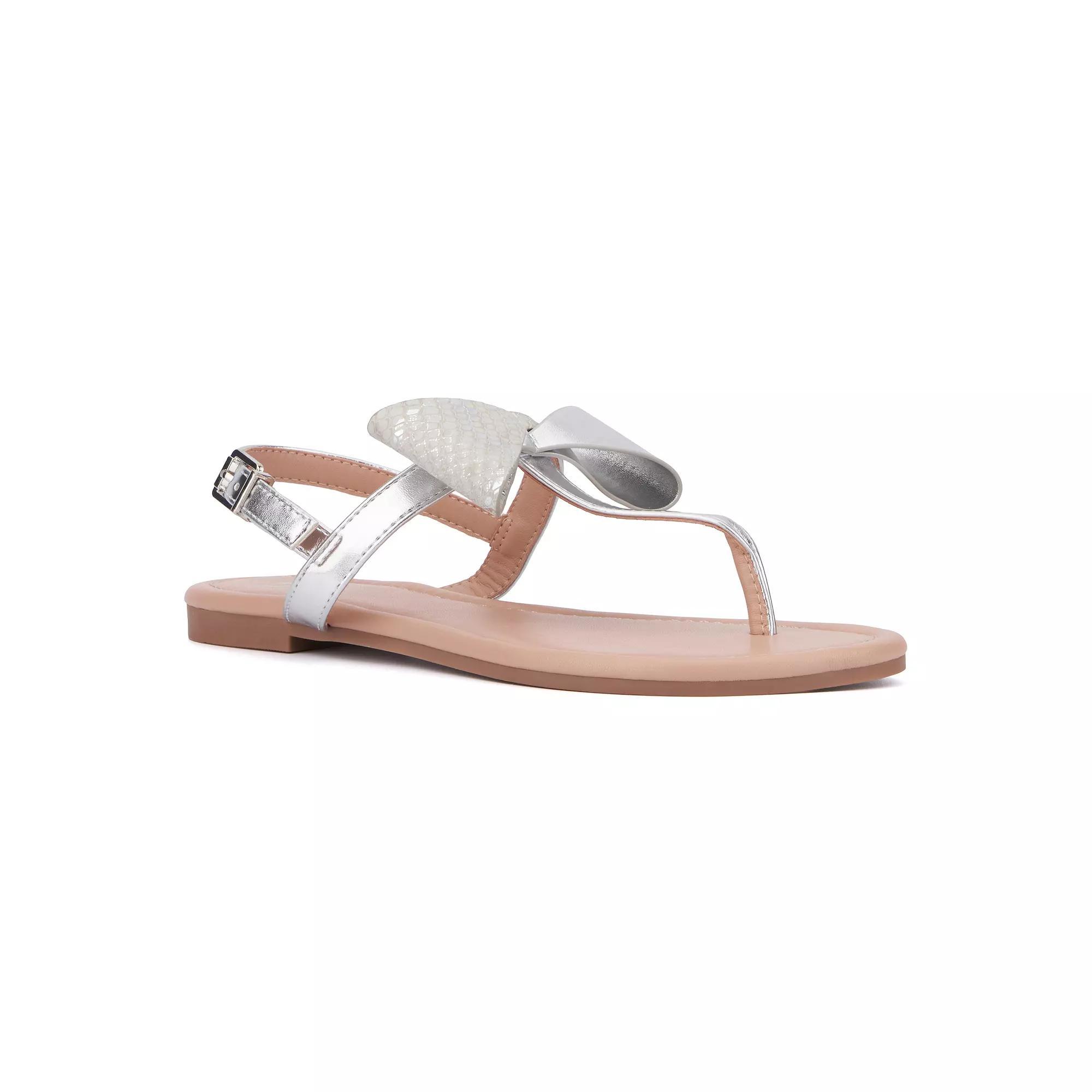 New York & Company Abril Womens Thong Sandals Product Image