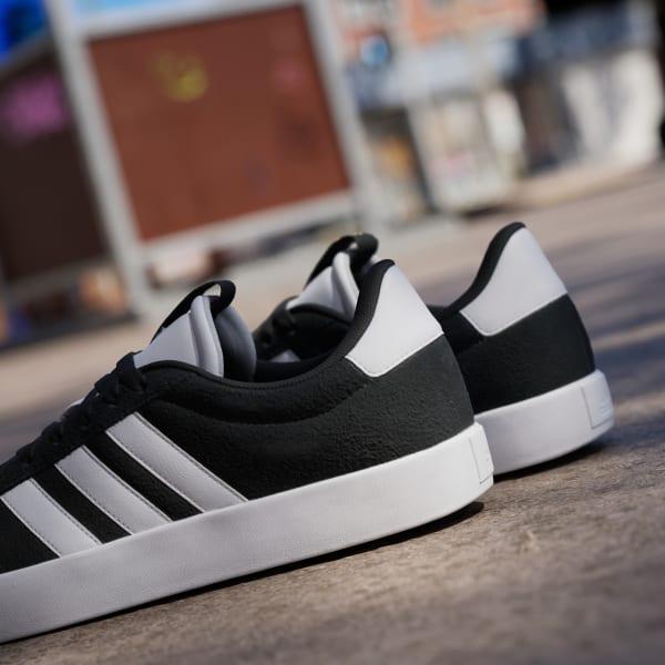 adidas VL Court 3.0 Shoes Core Black M 12 / W 13 Mens Product Image