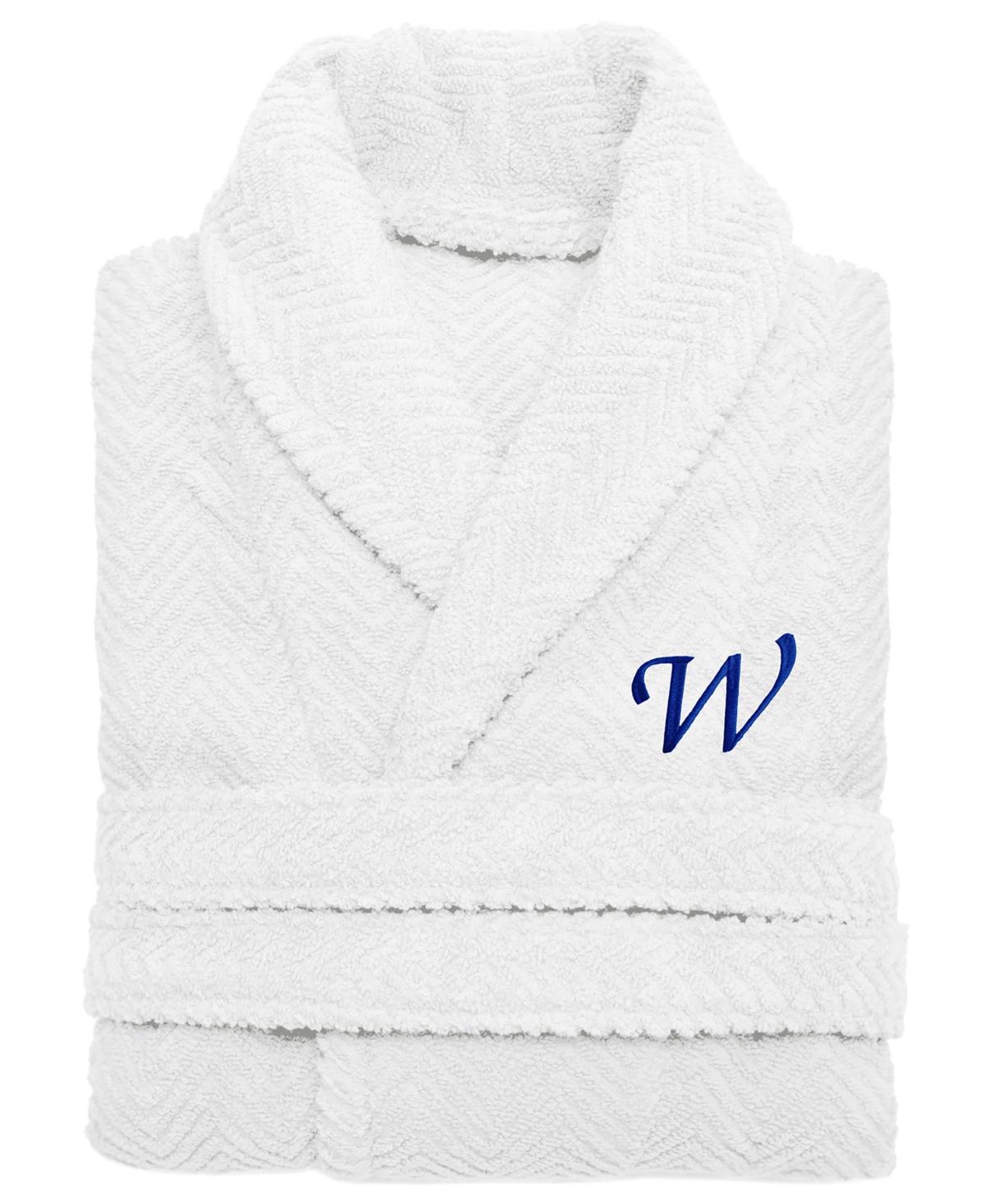 Linum Home Textiles Turkish Cotton Personalized Herringbone Weave Bathrobe, Womens Product Image