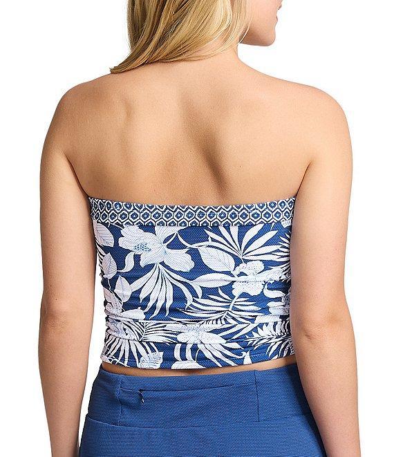 Tommy Bahama Island Cays Pique Solid Zip Pocket Swim Skort Product Image