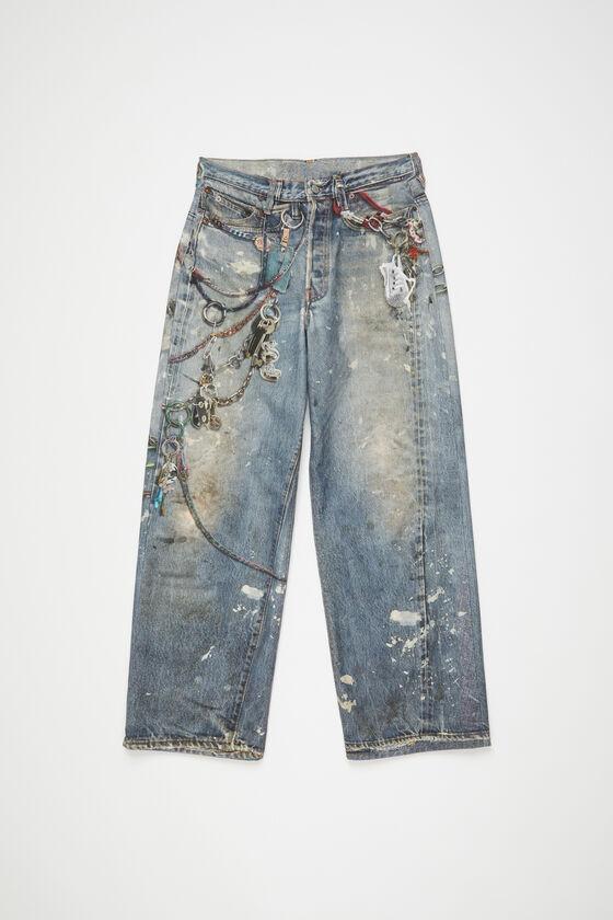 Baggy fit trousers - 1981F Product Image