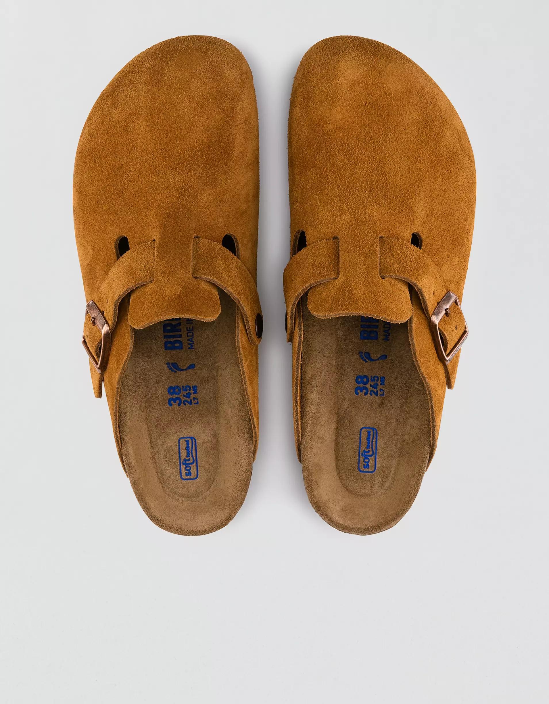 Birkenstock Suede Boston Clog Product Image