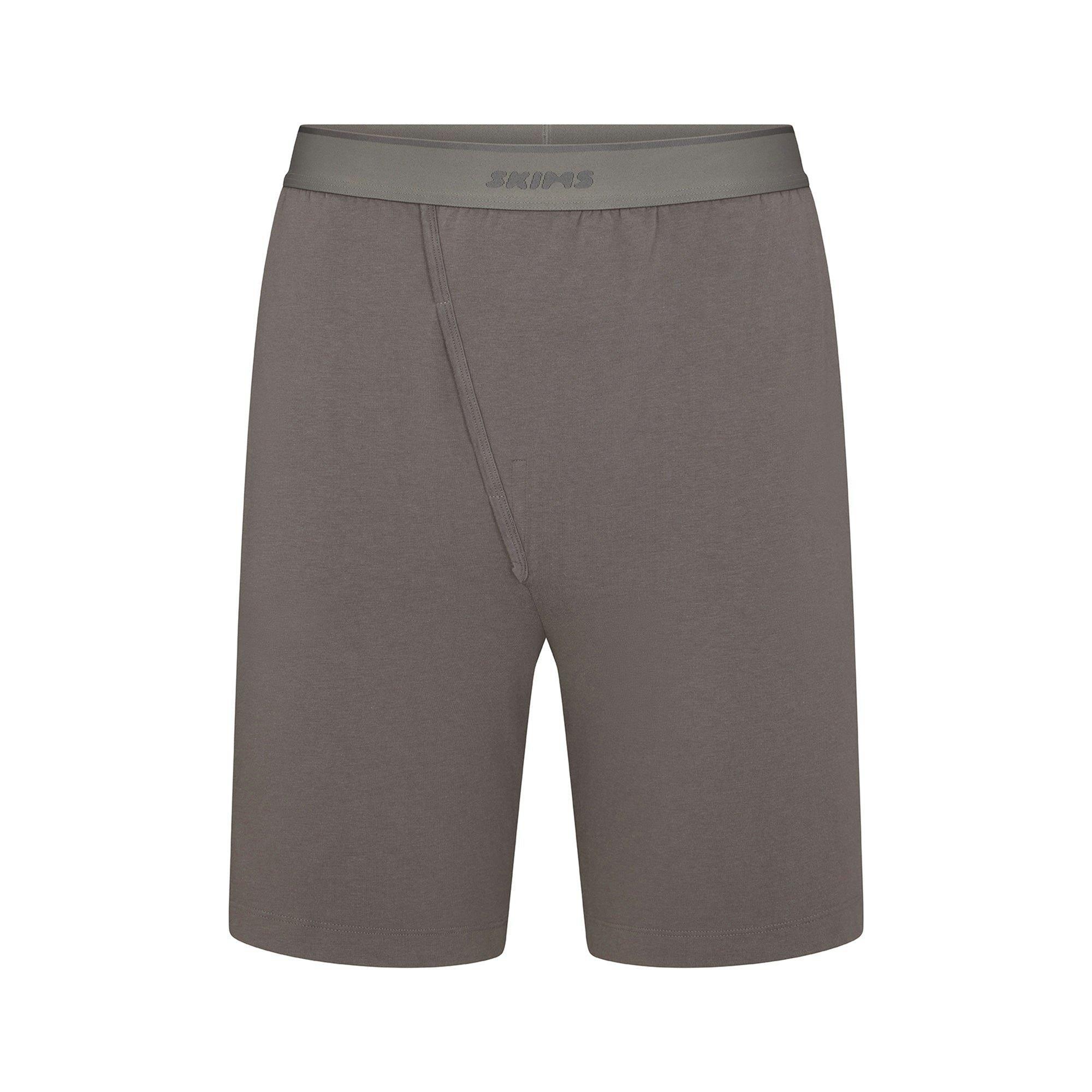 JERSEY SLEEP MENS SHORT | WASHED GUNMETAL Product Image
