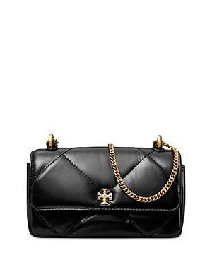 Tory Burch Mini Kira Diamond Quilted Leather Flap Bag Product Image
