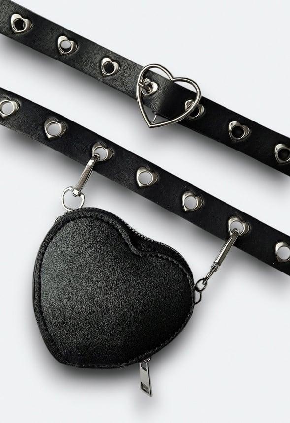 Alena Heart Buckle Purse Belt Product Image
