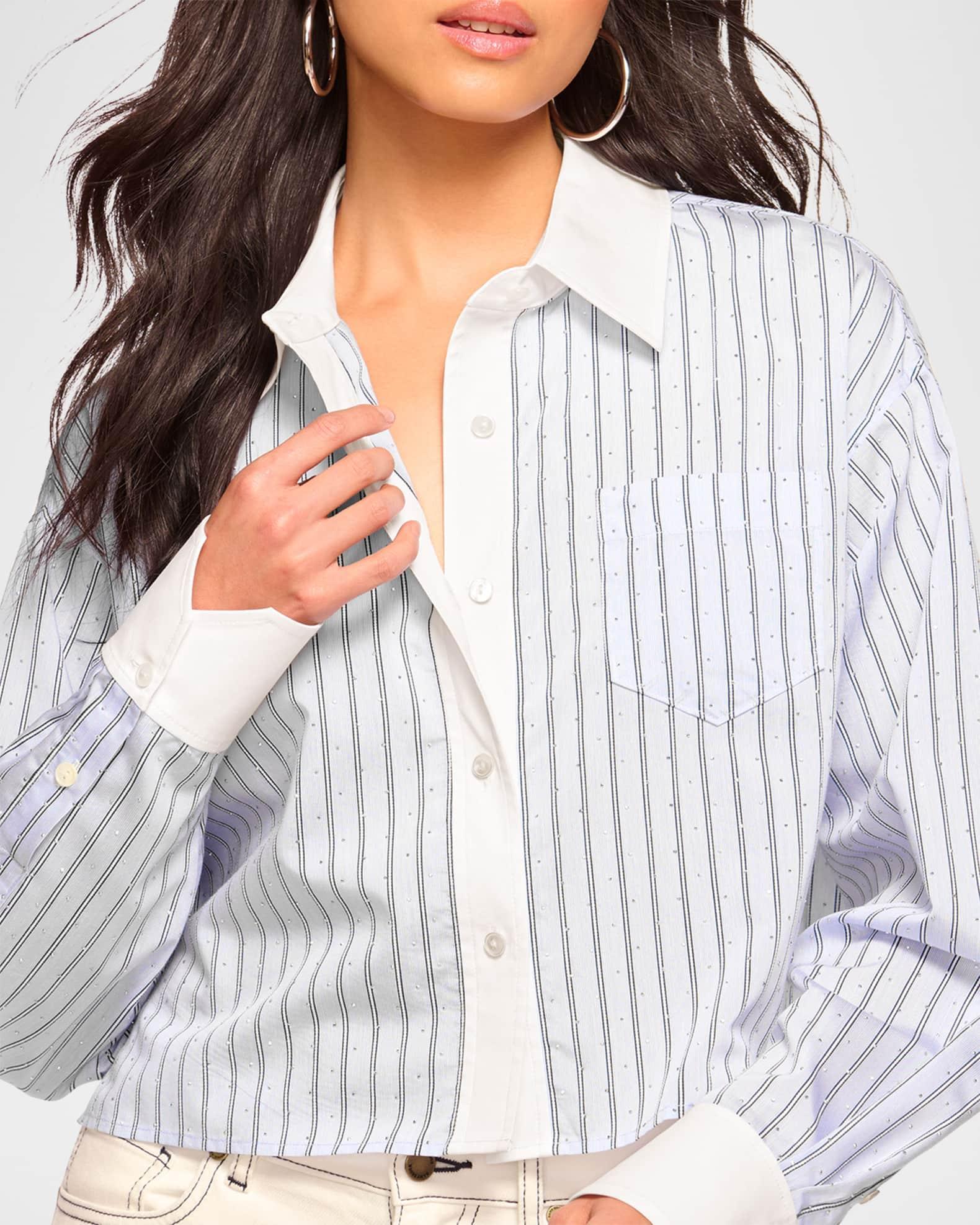 Lennox Stripe Long-Sleeve Top Product Image