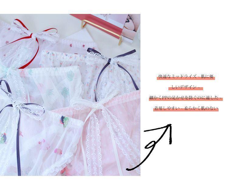 Bow Detail Panties Product Image