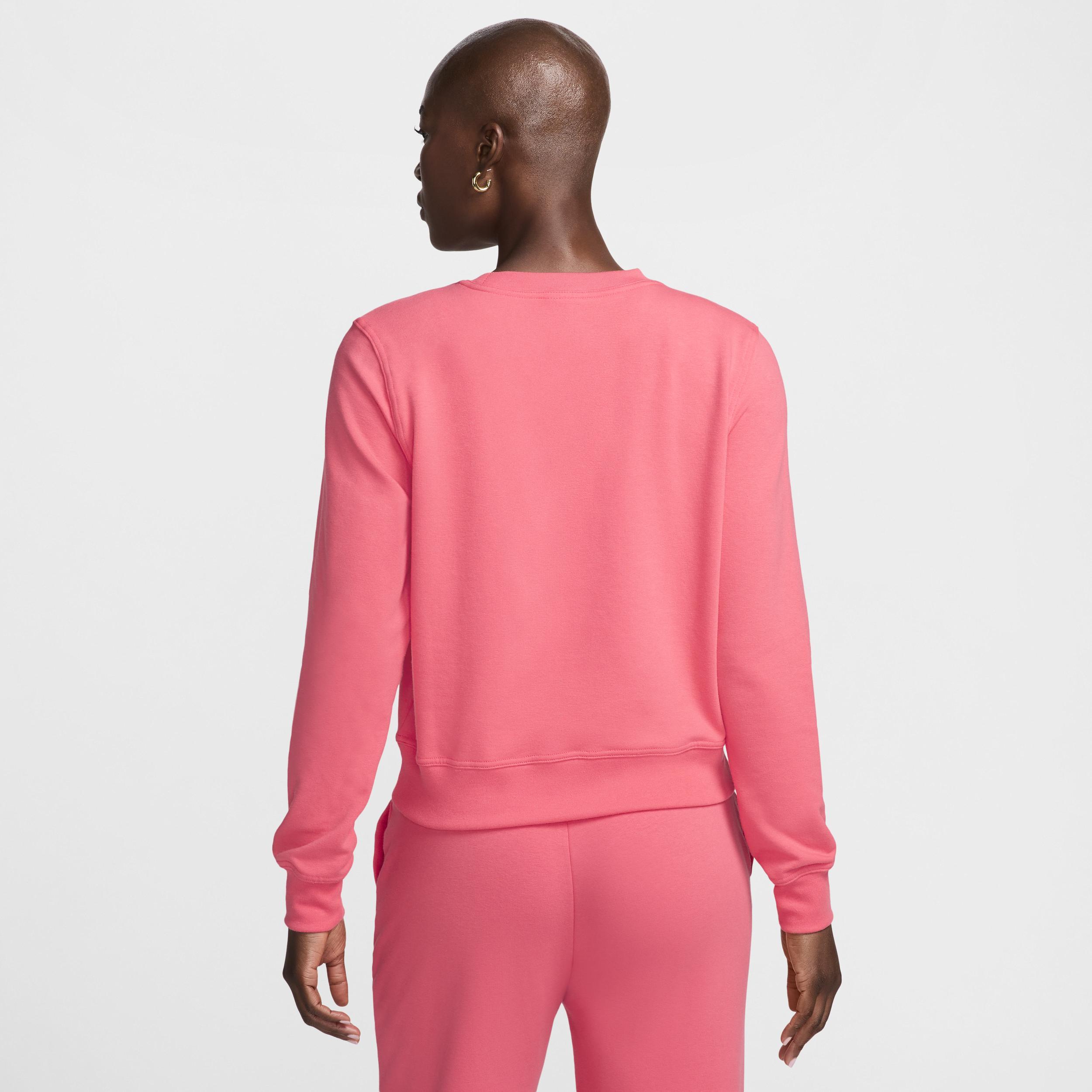 Nike Women's Dri-FIT One Crew-Neck French Terry Sweatshirt Product Image