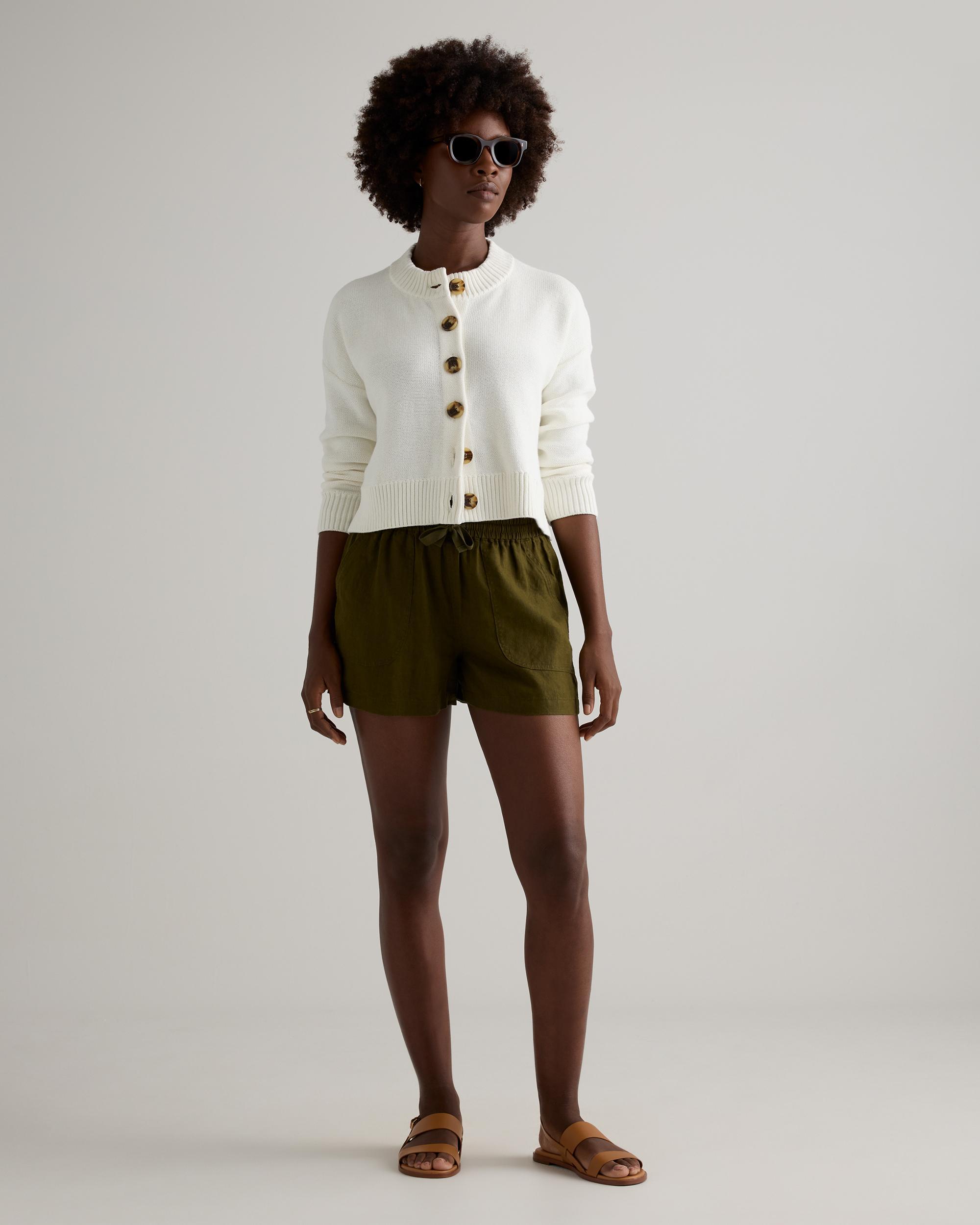 Quince | Women's 100% European Linen Shorts Size XL Product Image