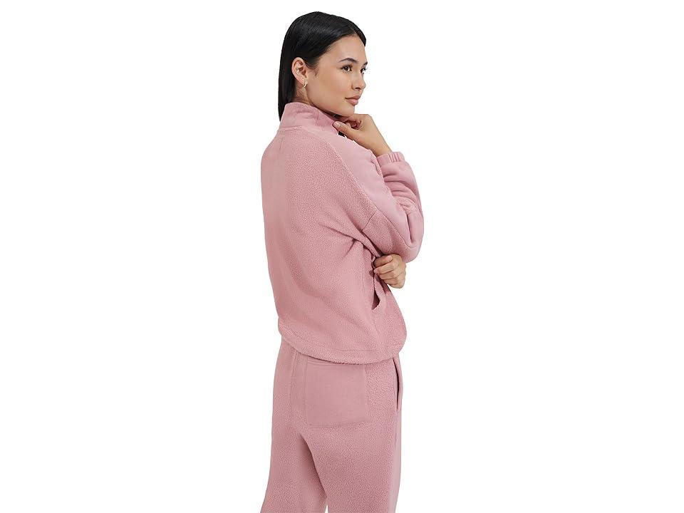 UGG Elana Mixed 1/2 Zip (Clay ) Women's Clothing Product Image