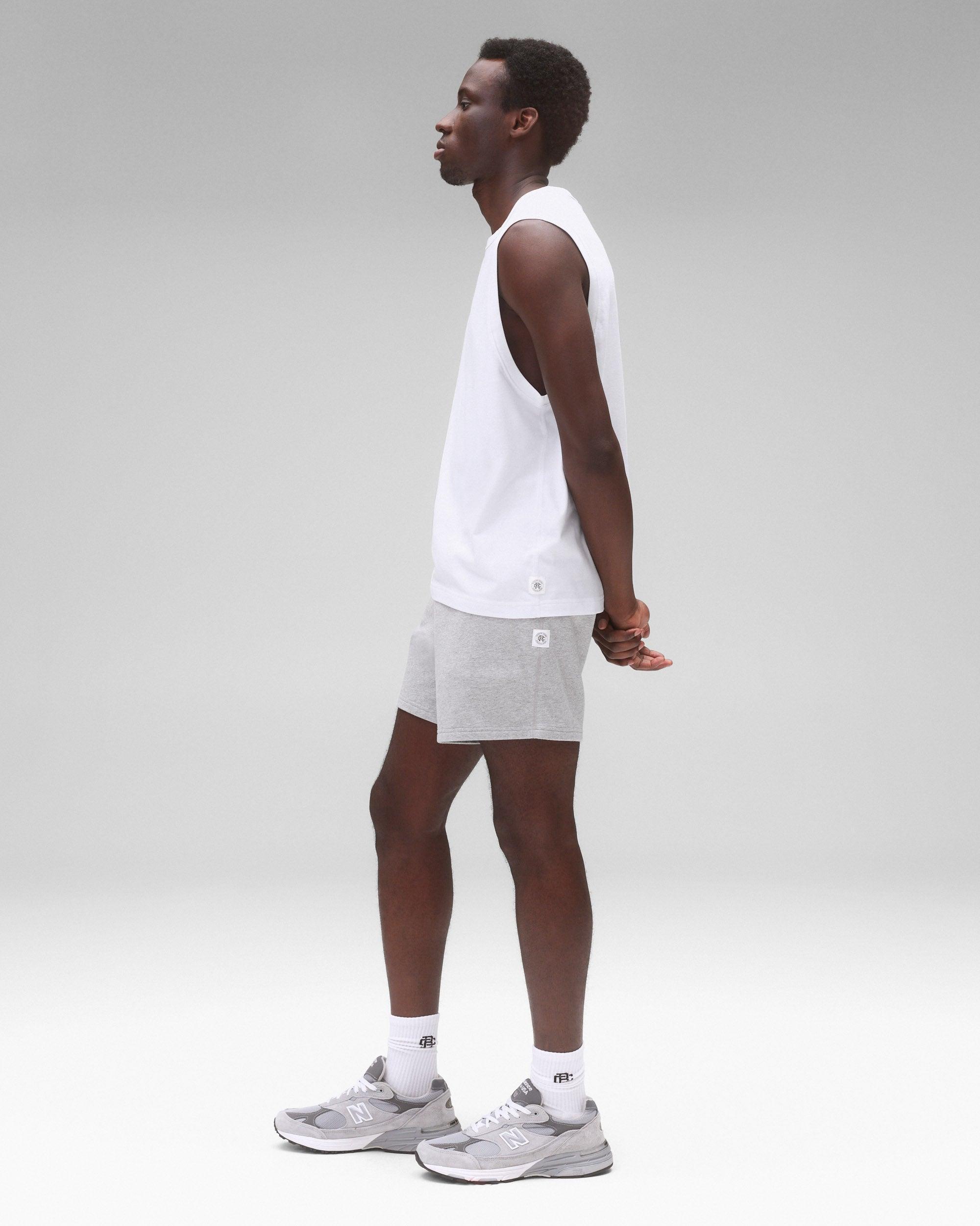 Dual Jersey Slim Sleeveless Shirt Male Product Image