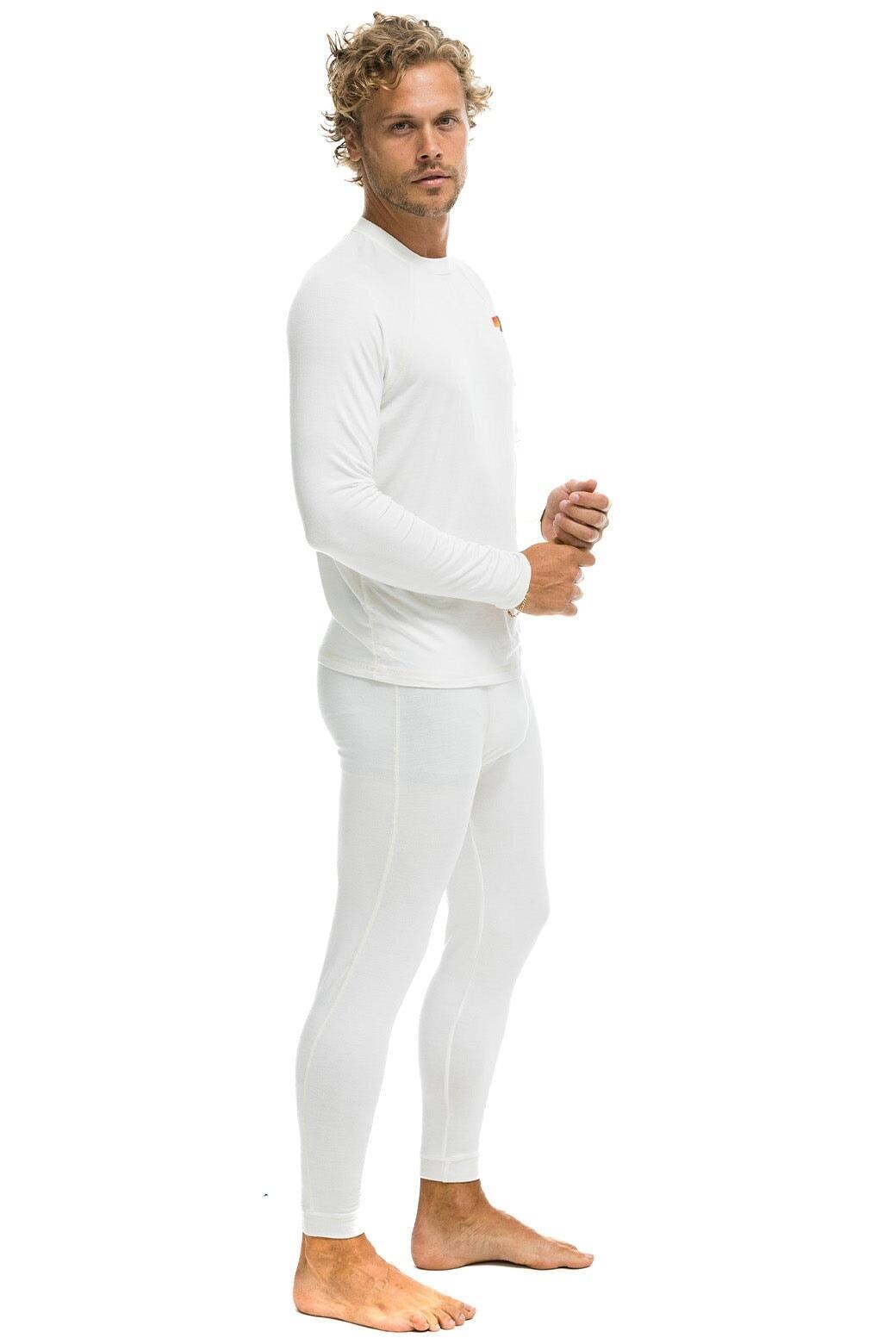 MICRO MODAL BASE LAYER BOTTOM - VINTAGE WHITE Male Product Image