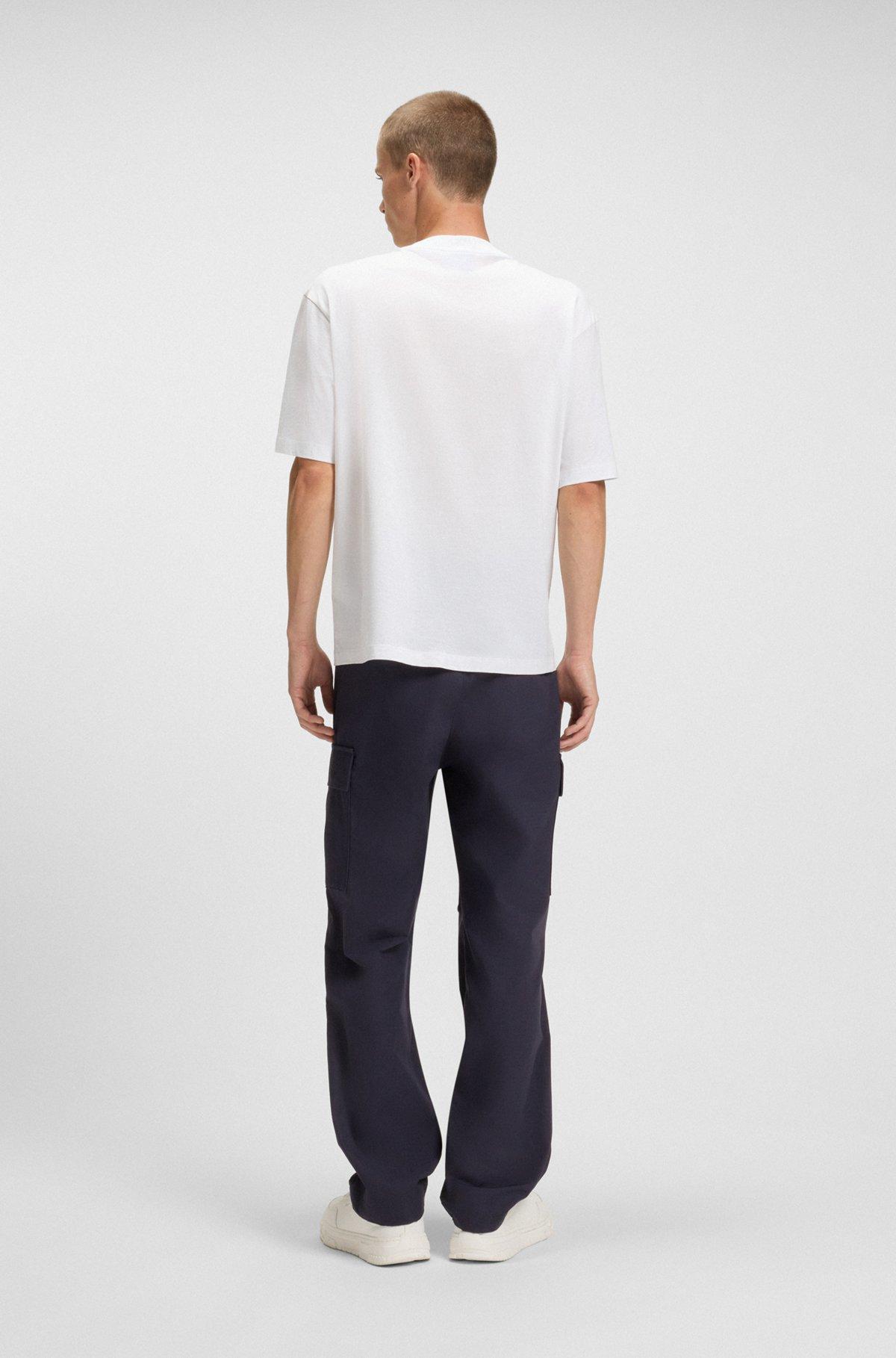 Relaxed-fit cargo trousers in ripstop cotton Product Image