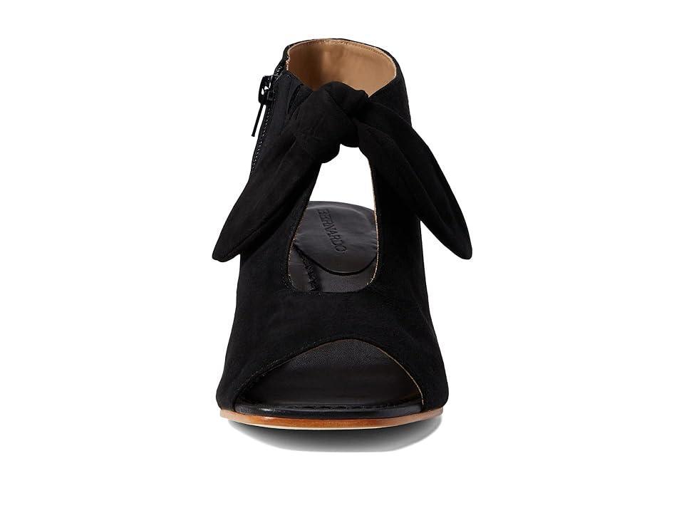 Lizzie Suede Knot Zip Sandals Product Image