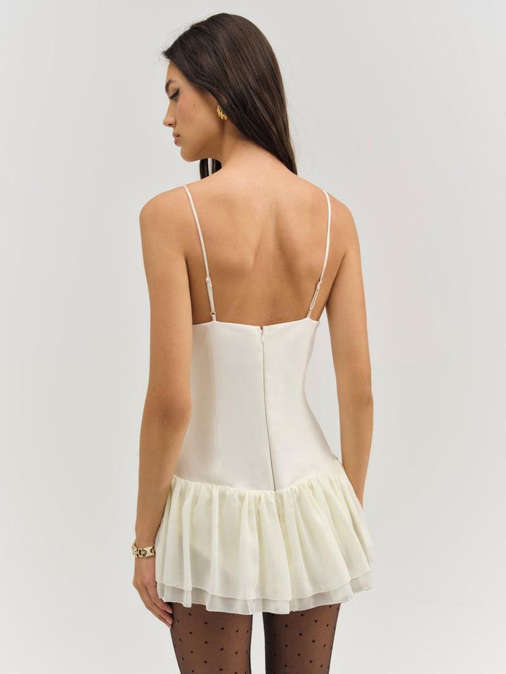 Josie Micro Mini Dress — Ivory Product Image