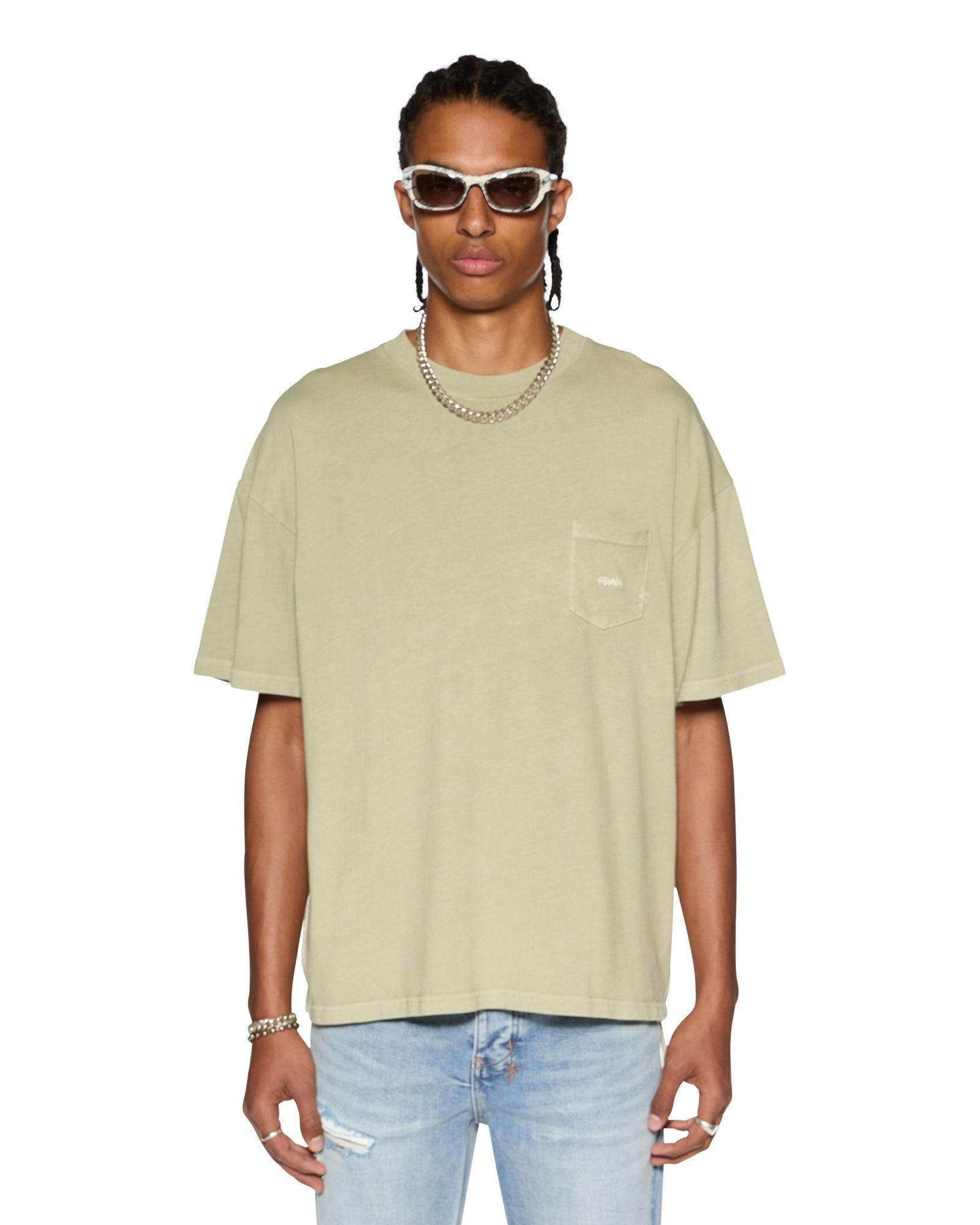 EST POCKET SS TEE GRASS Male Product Image