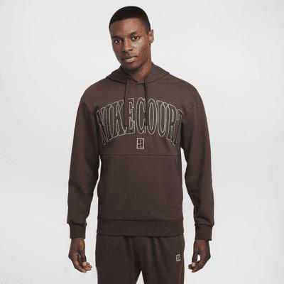Nike Men's Court Heritage Dri-FIT Fleece Tennis Hoodie Product Image