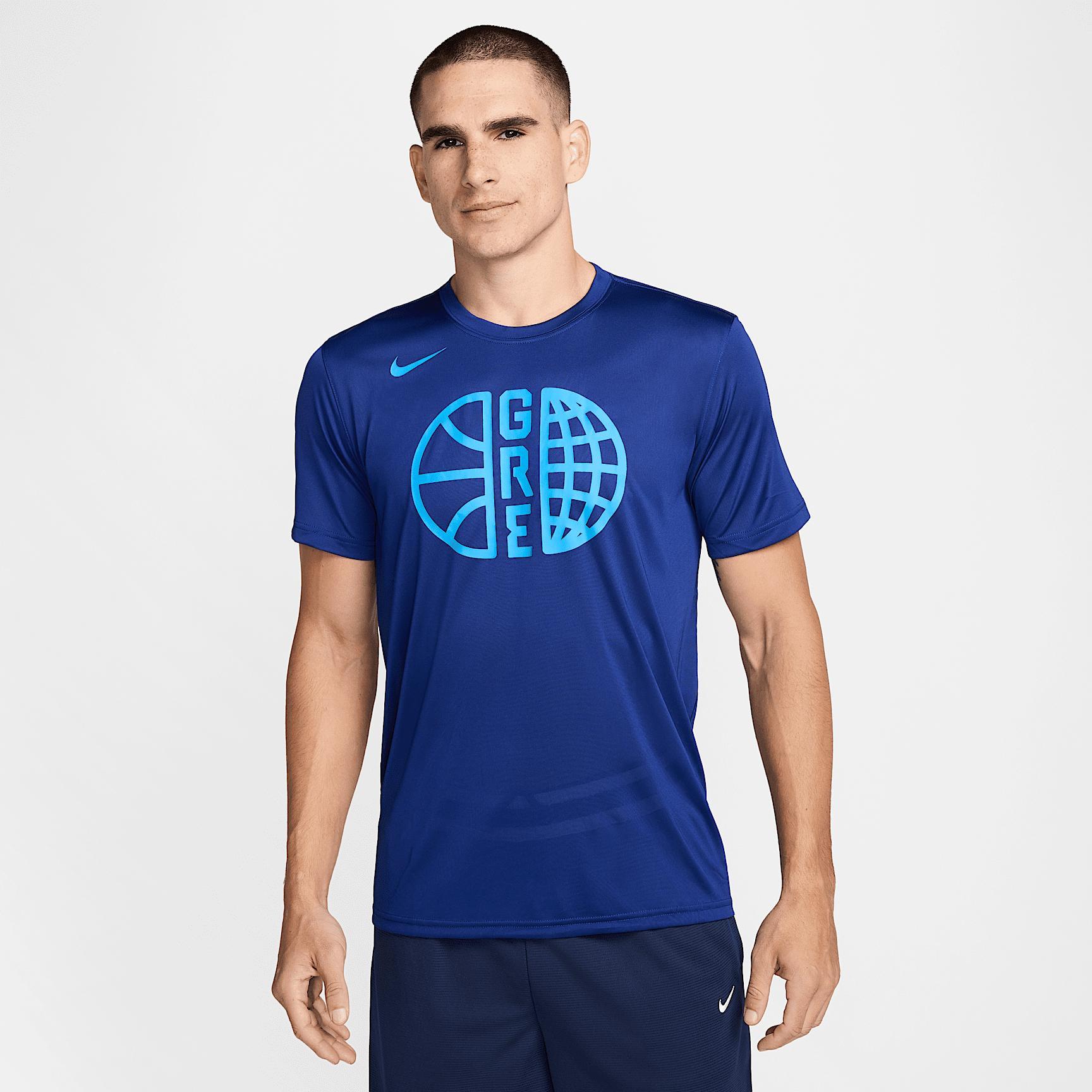 Greece Practice Men's Nike Basketball T-Shirt Product Image