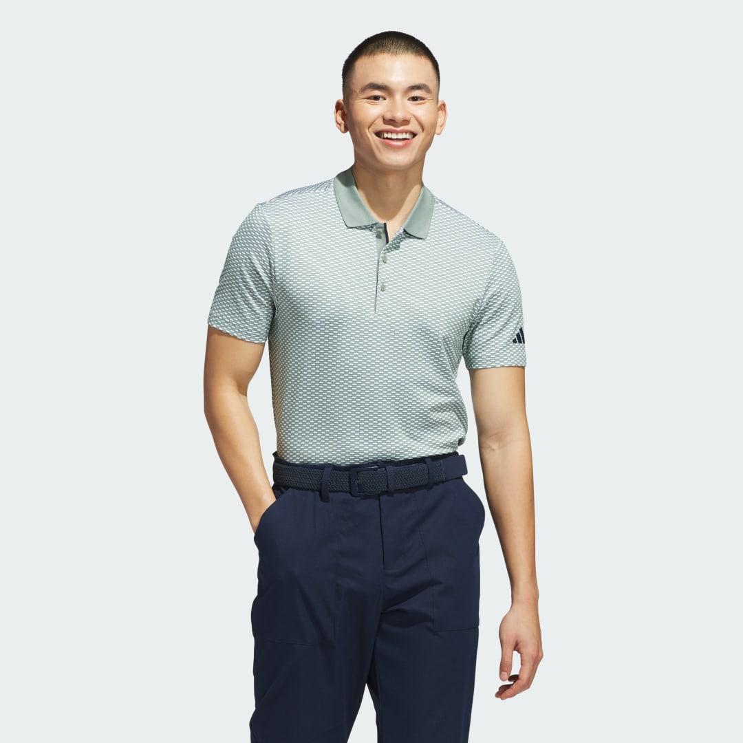 adidas Beyond Textured Polo Shirt Pure Teal S Mens Product Image
