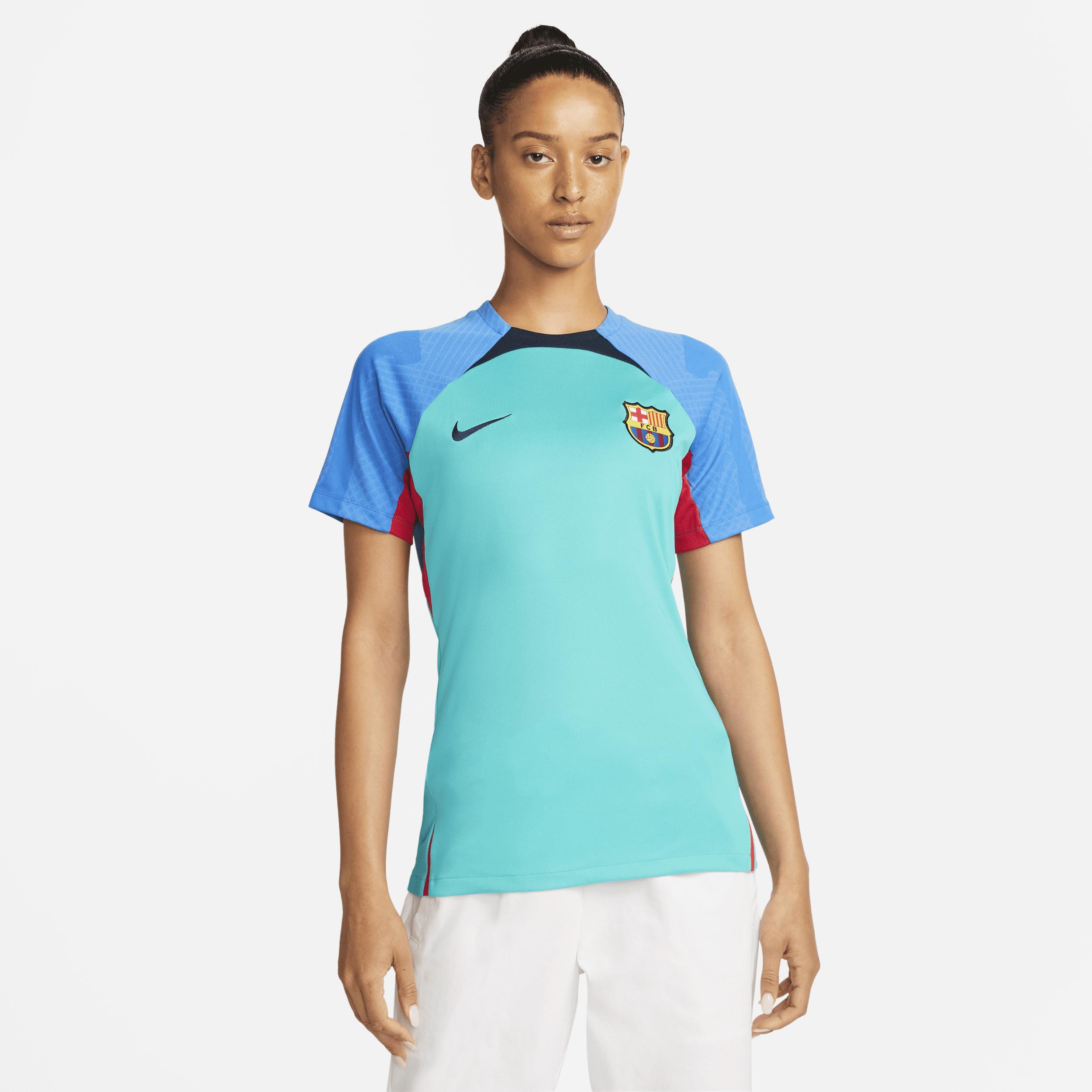Womens Nike Teal Barcelona 2022/23 Strike Performance Top Product Image