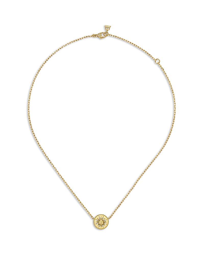 Temple St. Clair 18K Yellow Gold Diamond Orbit Pendant Necklace, 16-18 Product Image
