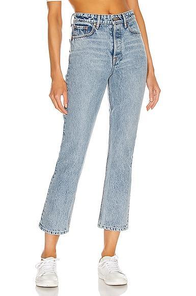 Karolina High Rise Straight Crop GRLFRND Product Image