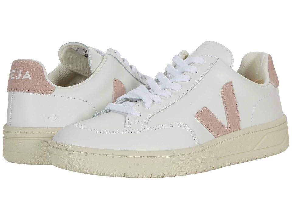 V-12 Mixed Leather Low-Top Sneakers Product Image