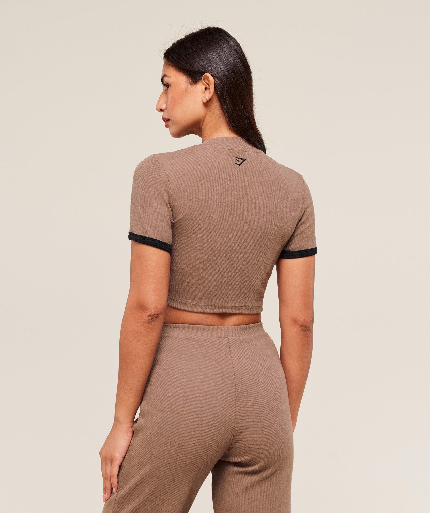 Ribbed Cotton Crop Top Product Image