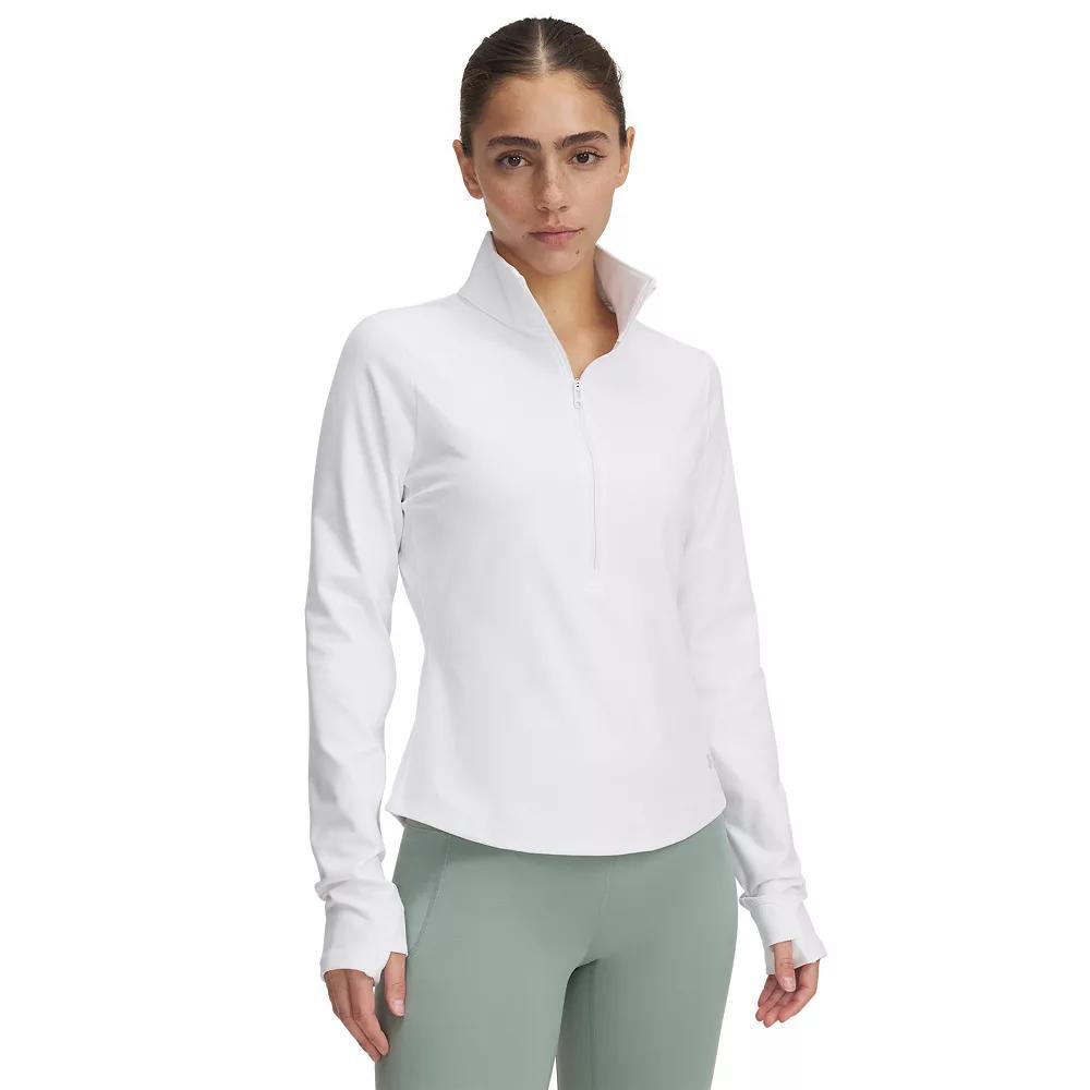 Women's Under Armour Motion Half Zip Jacket, Size: Small, White Product Image