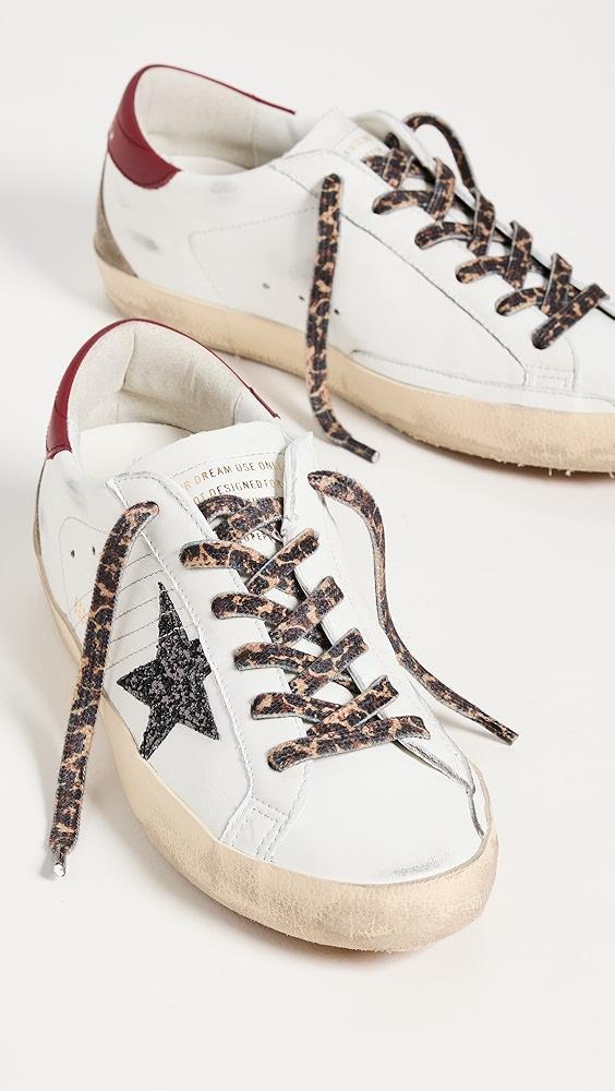 Golden Goose Super Star Nappa Upper Heel And Toe Suede Spur Sneakers | Shopbop Product Image