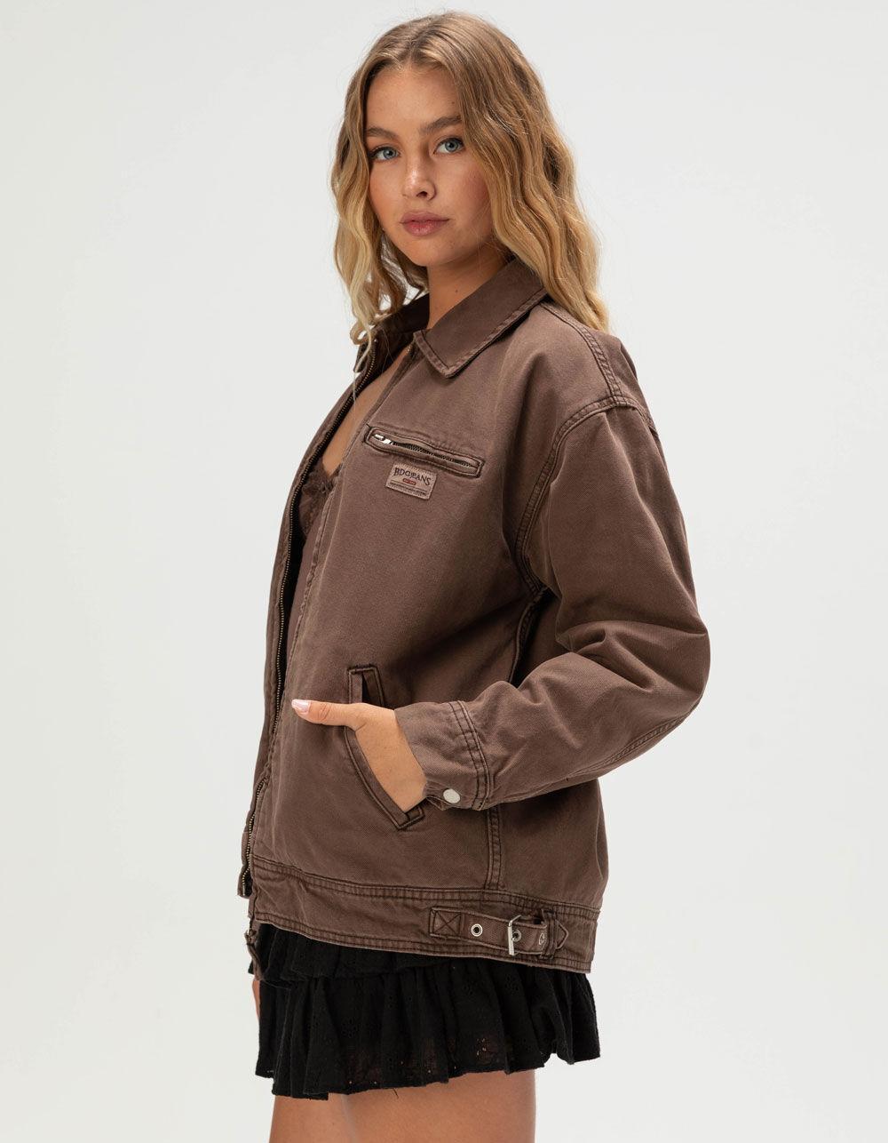 BDG Urban Outfitters Luca Womens Canvas Jacket - BROWN Product Image