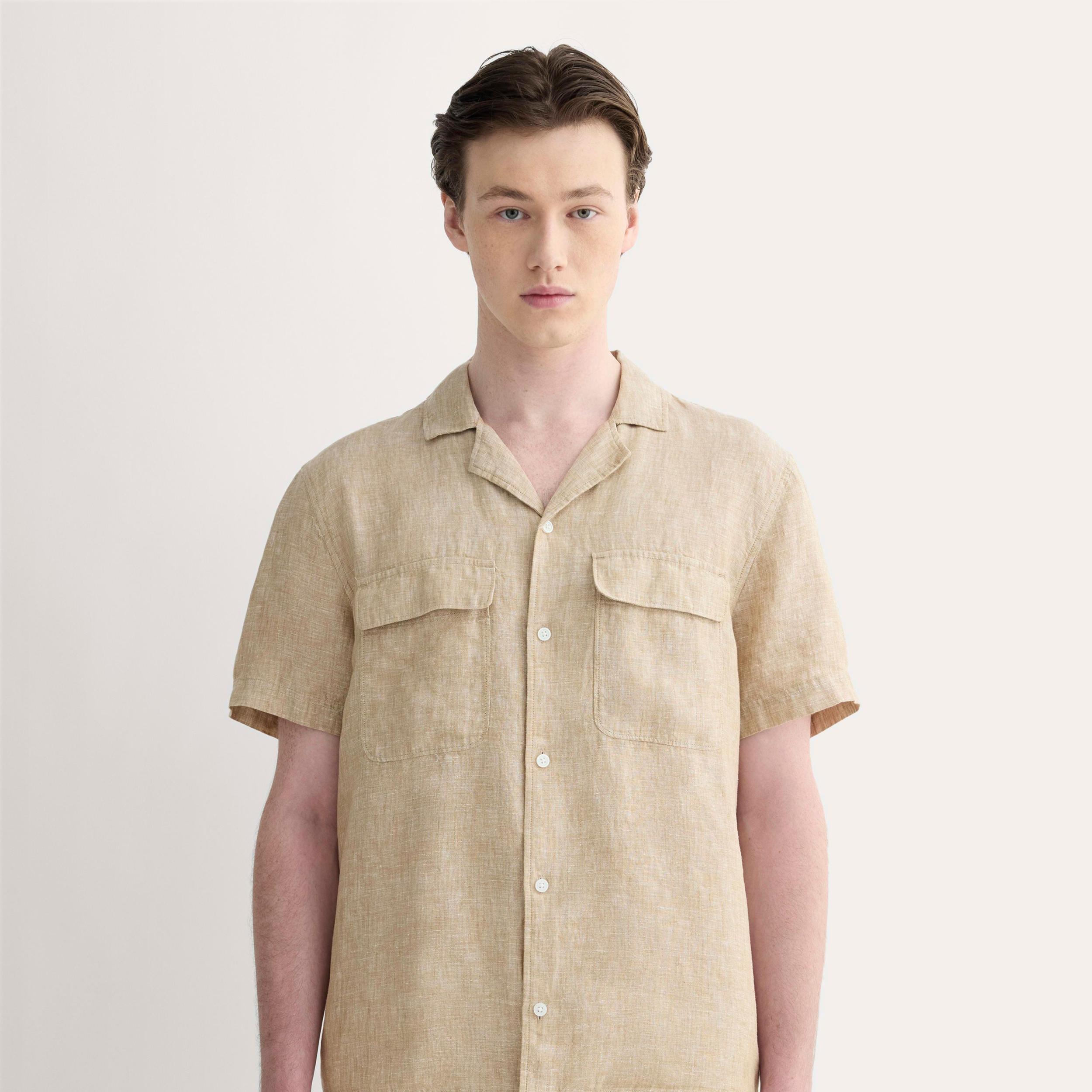 The Resort Shirt in Linen Product Image