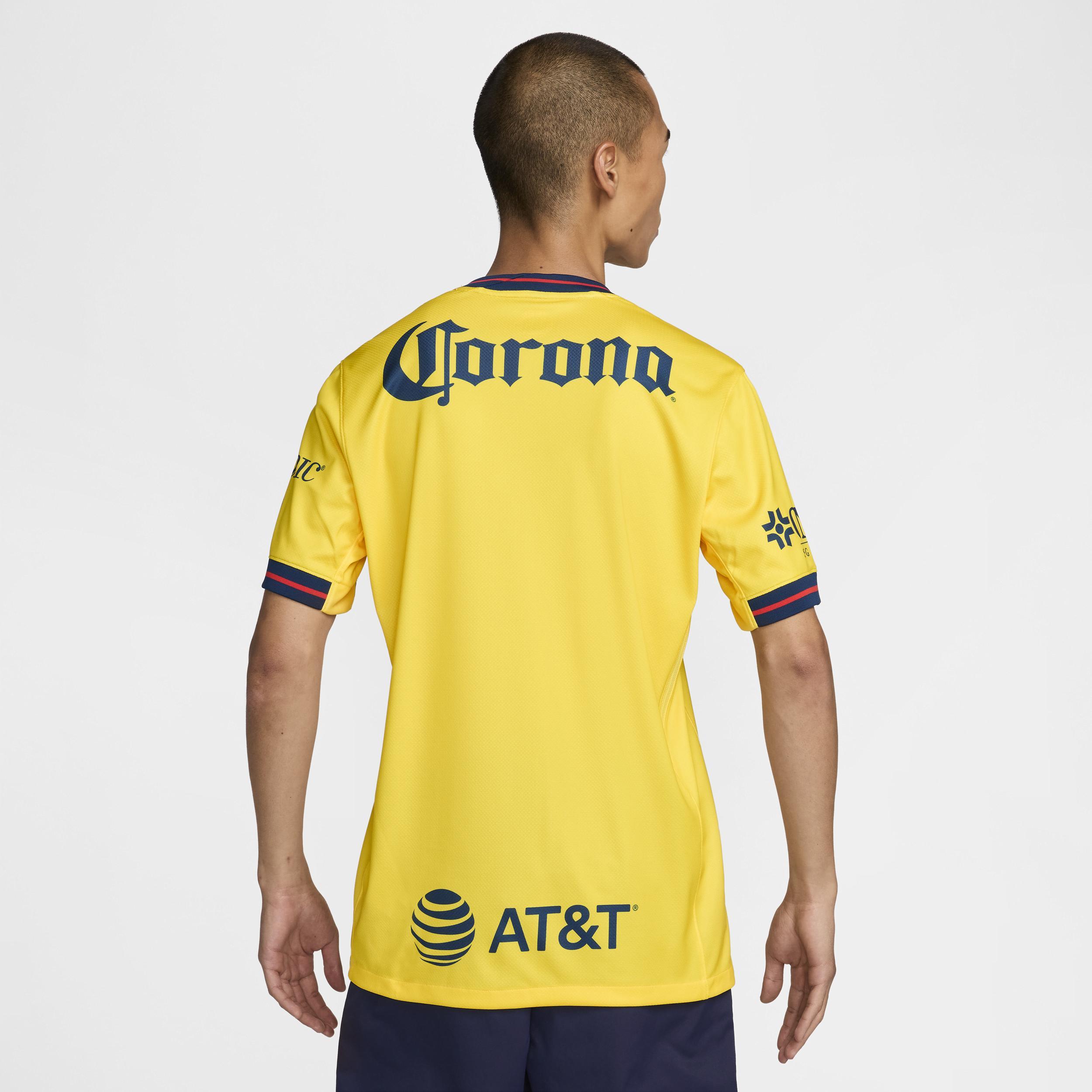 Club América 2024/25 Stadium Home Nike Men's Dri-FIT Soccer Replica Jersey Product Image