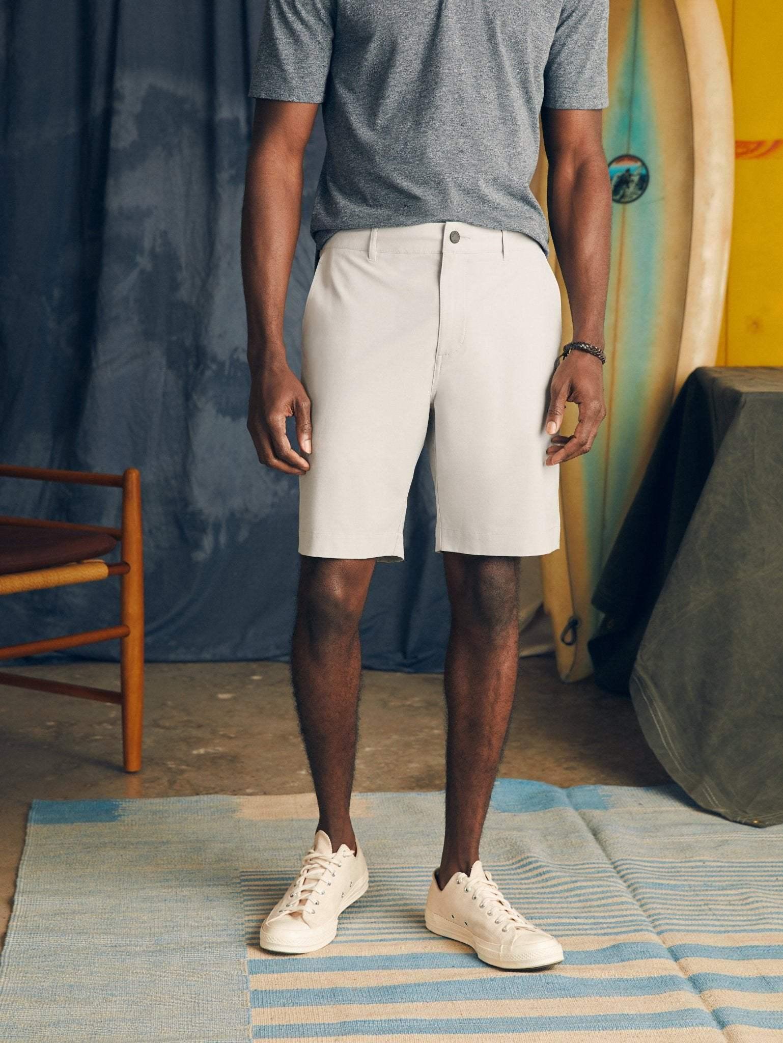 All Day™ Short 1.0 (9") - Stone Male Product Image
