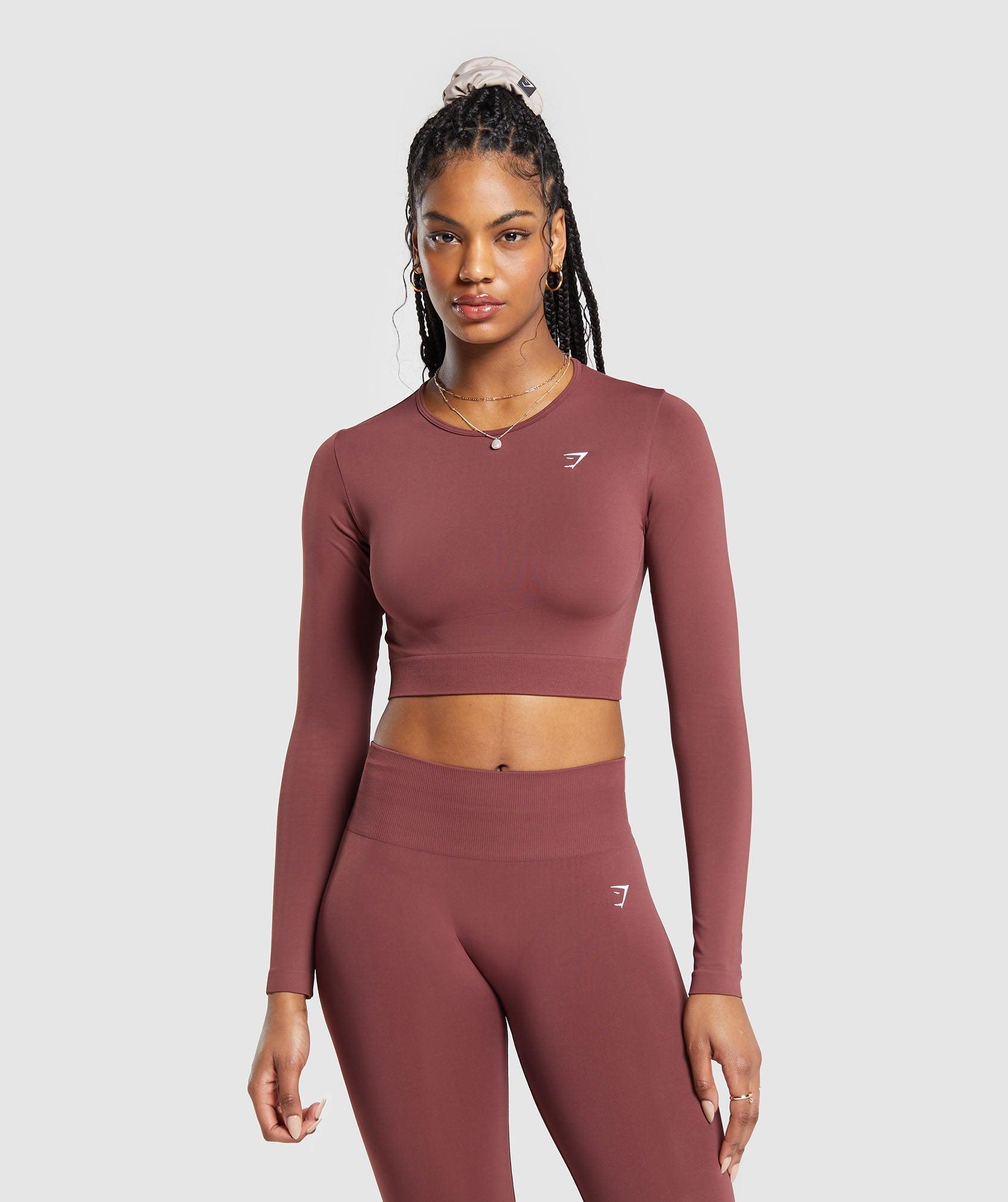 Everyday Seamless Long Sleeve Crop Top Product Image