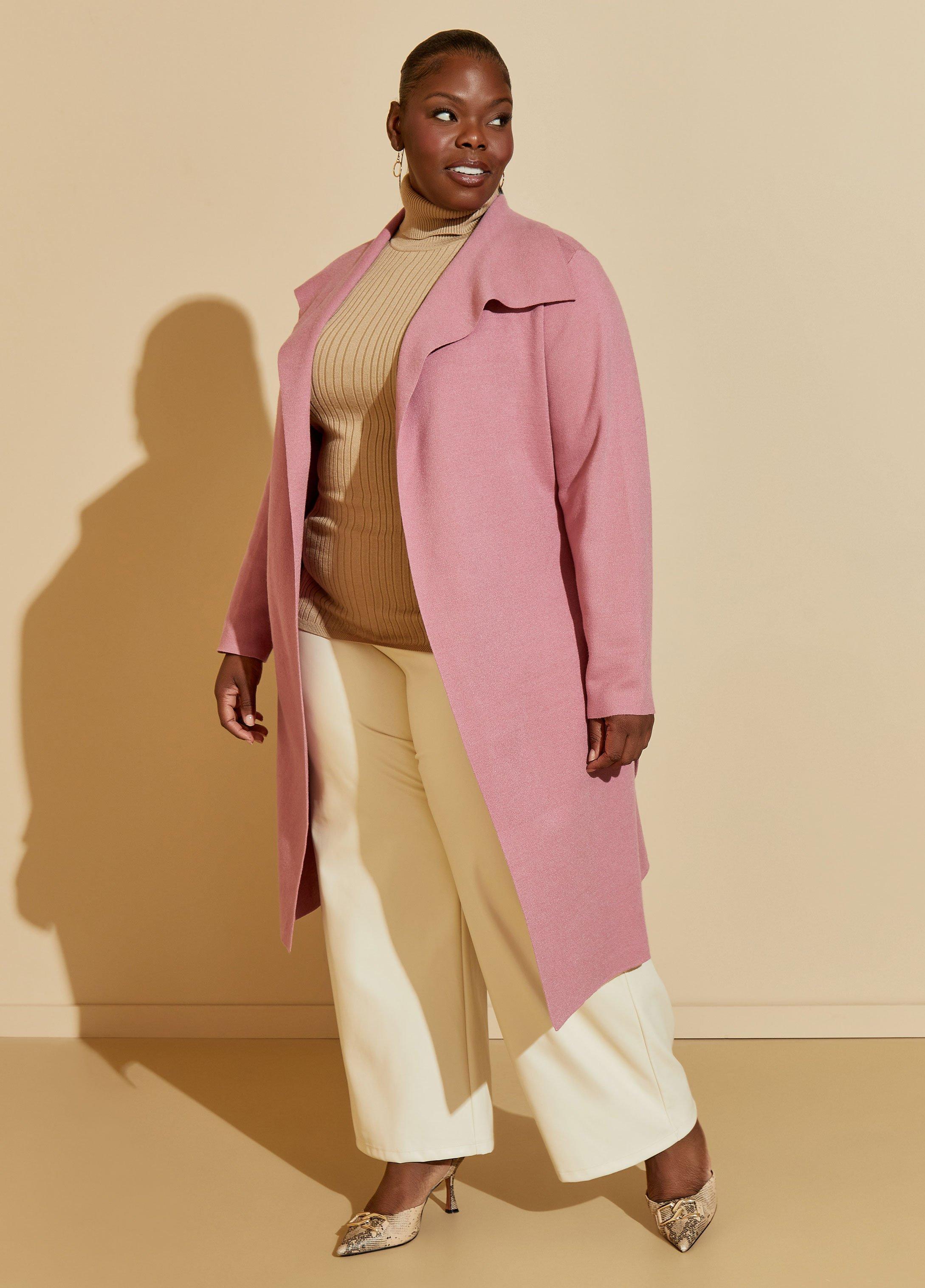 Shawl Collar Belted Duster Product Image