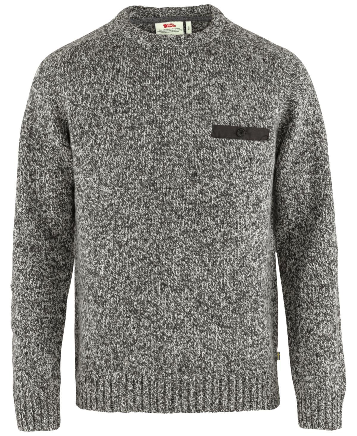 Fjallraven Lada Round Neck Sweater (Buckwheat ) Men's Clothing Product Image