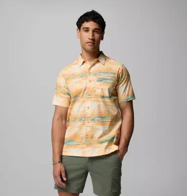 Columbia Mens PFG Wild Cast Camp Shirt- Product Image