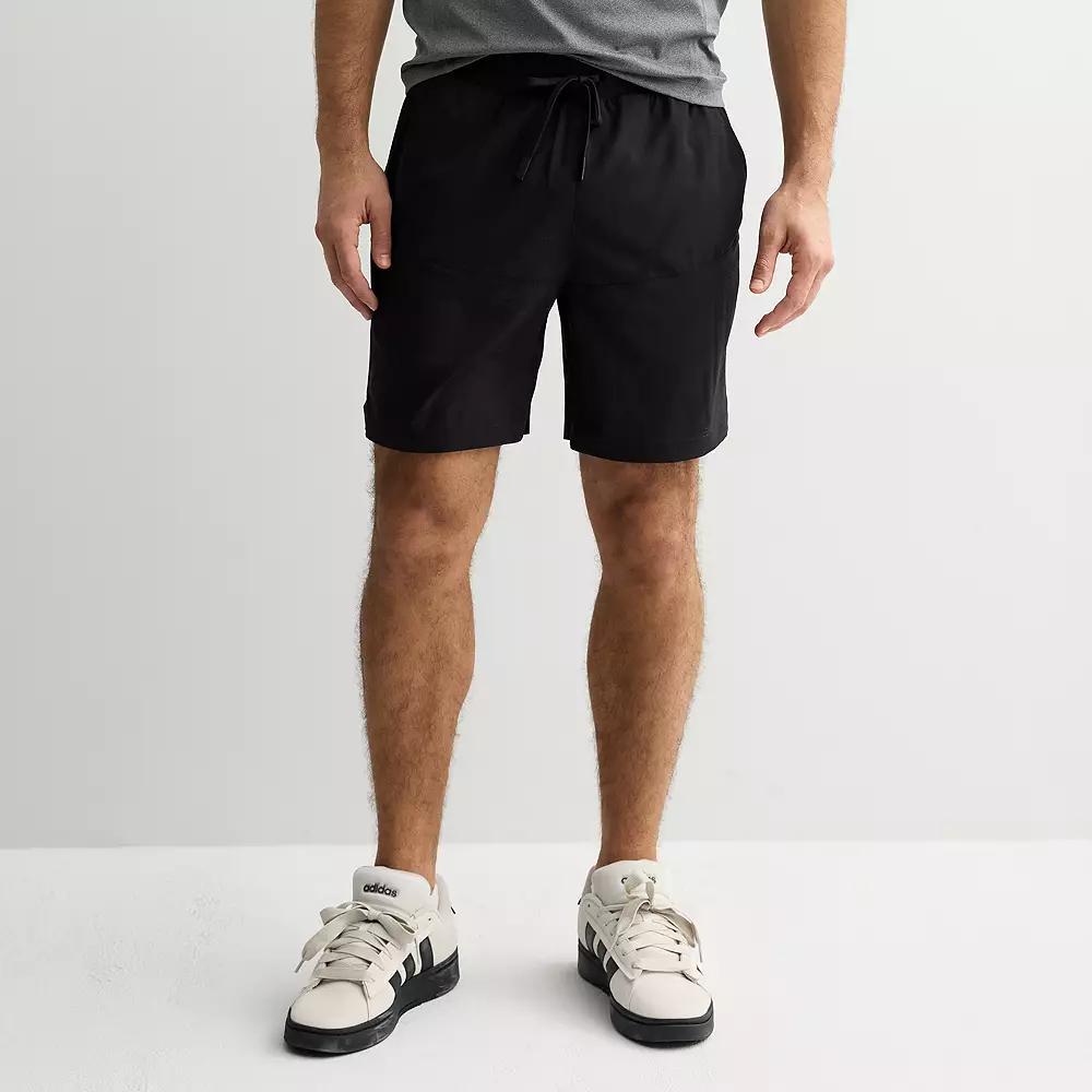Men's Tek Gear 7-in. Lined Training Shorts, Size: XL, Mineral Black Product Image
