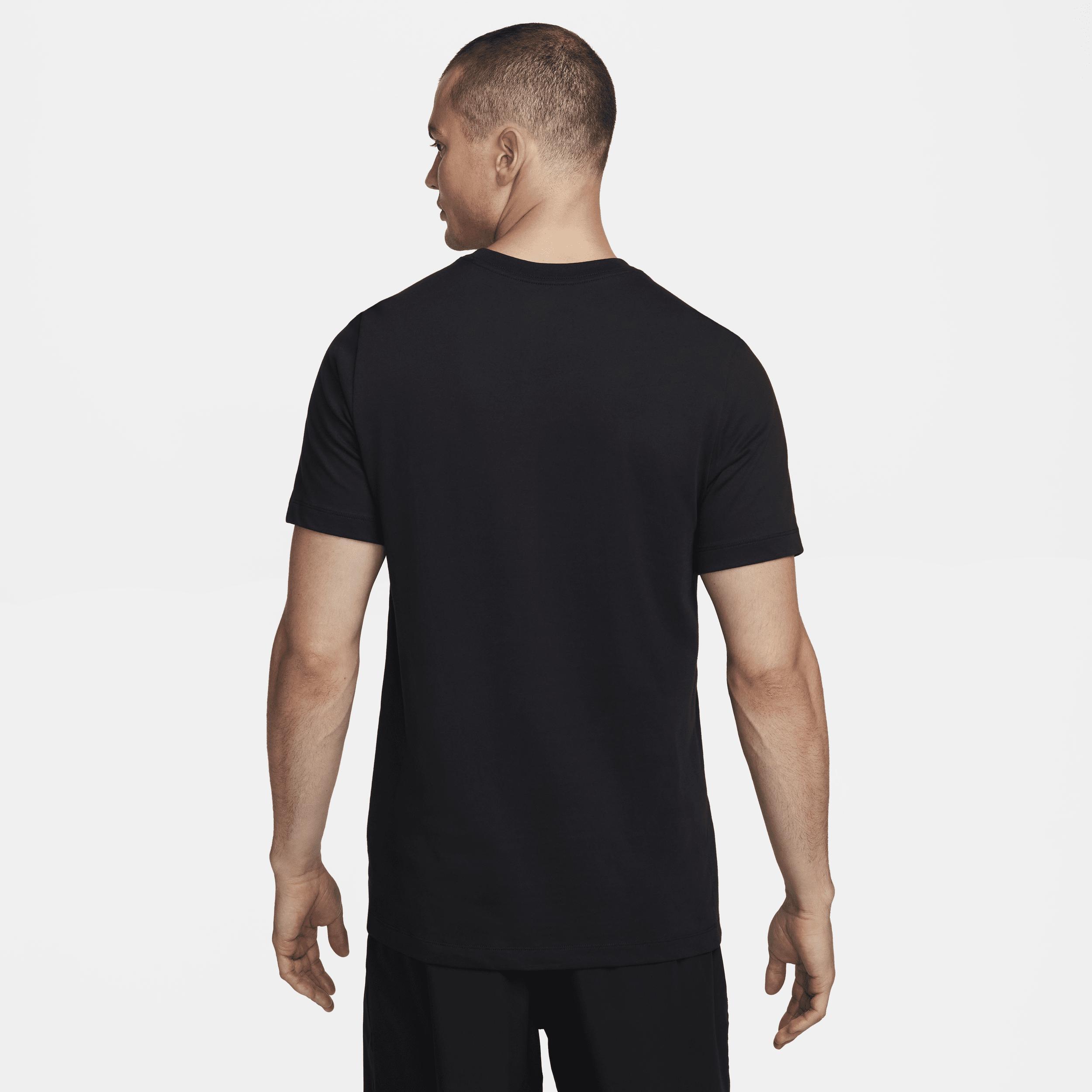 Nike Mens Dri-FIT HBR Novelty T-Shirt - Black/White Product Image