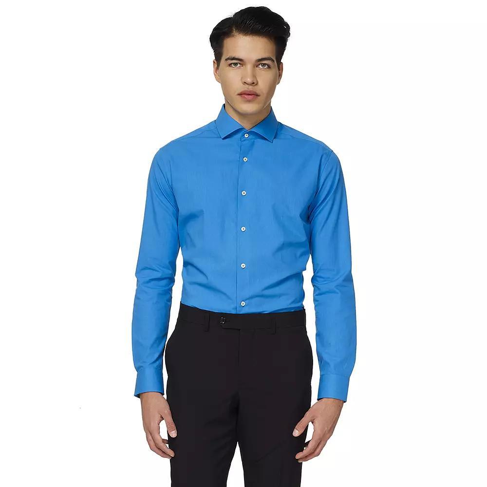 Men's OppoSuits Modern-Fit Dress Shirt, Size: Small, White Knight Product Image