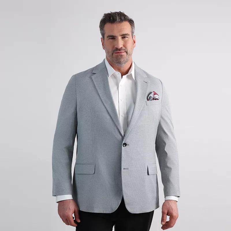 Big & Tall J.M. Haggar Mini Dobby Tailored Fit Sport Coat, Mens Product Image
