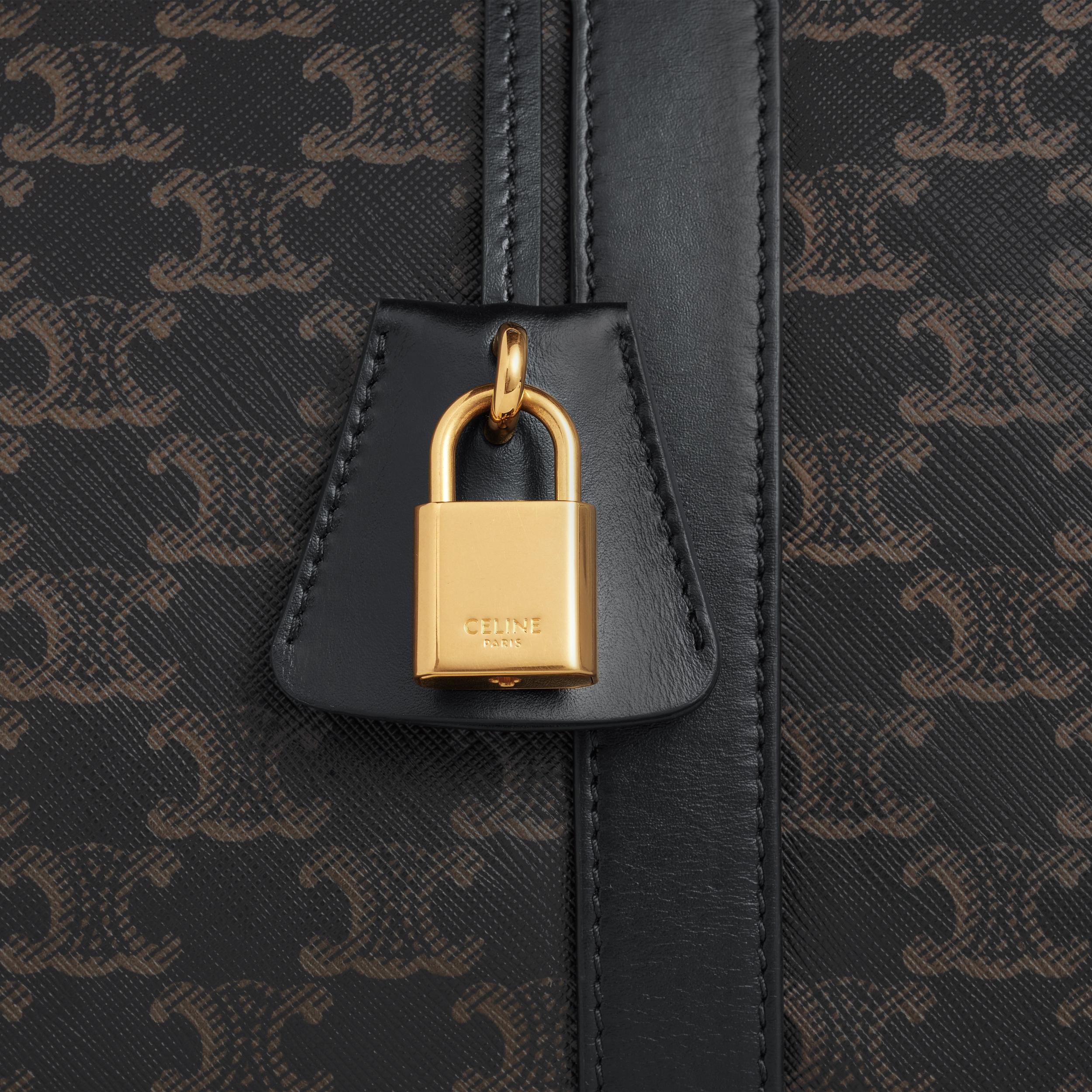 Medium Travel Bag IN Triomphe Canvas AND calfskin Product Image