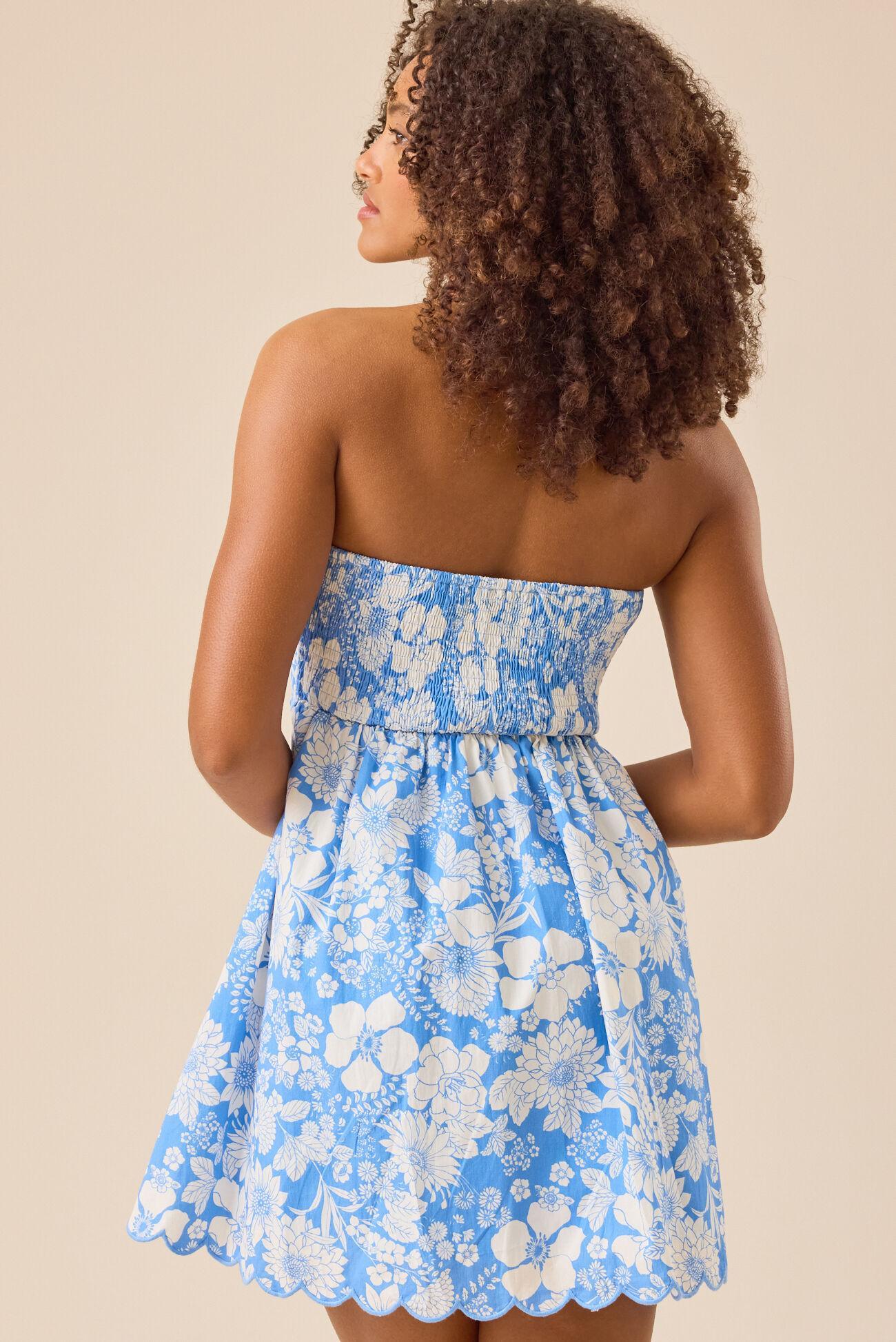 Jenna Strapless Mini Dress Product Image