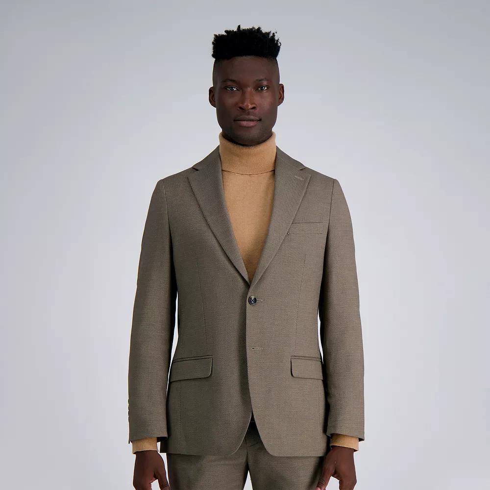Men's J.M. Haggar® Premium Tailored-Fit Stretch Suit Jacket, Size: 40 - Regular, Blue Twill Product Image