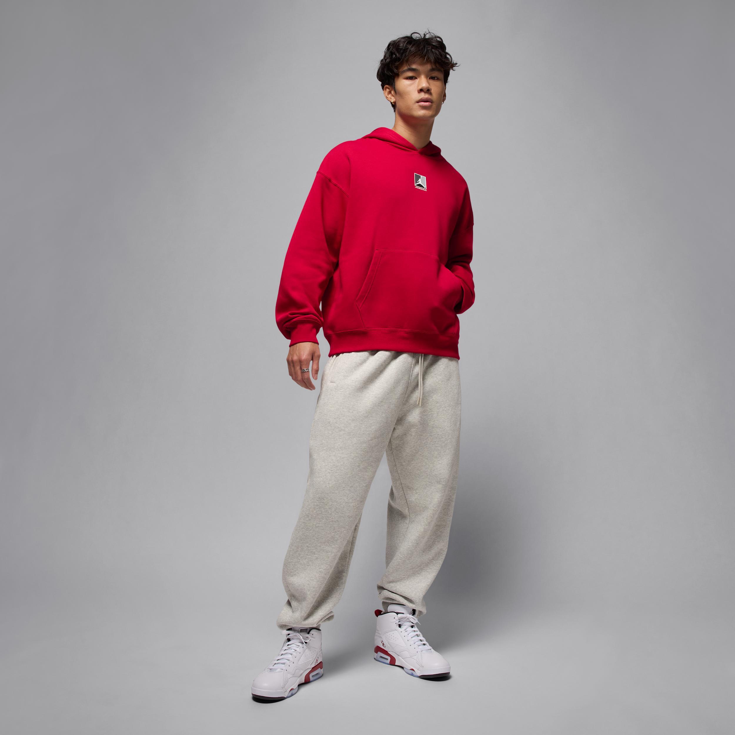 Jordan Brooklyn Fleece Men's Graphic Pullover Hoodie Product Image