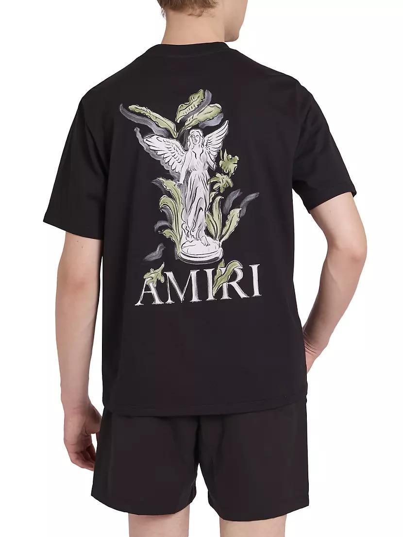 Mens Garden Cotton Crewneck T-Shirt Product Image