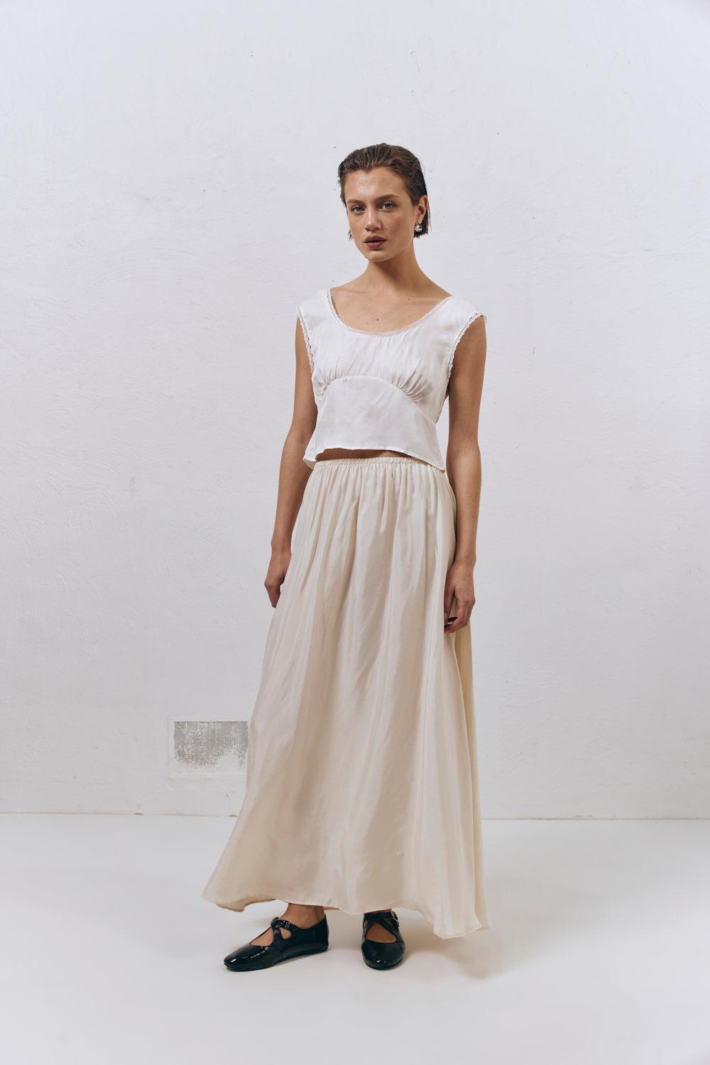 Zadie Top White Product Image