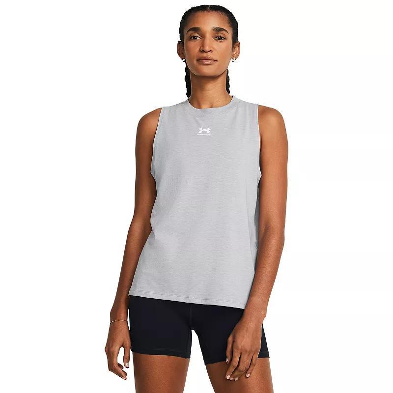 Womens Under Armour Rival Muscle Tank Top Product Image